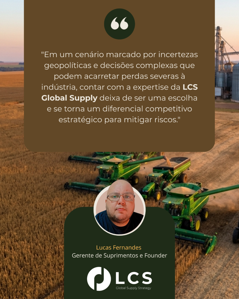 Depoimento Founder da LCS Global Supply
